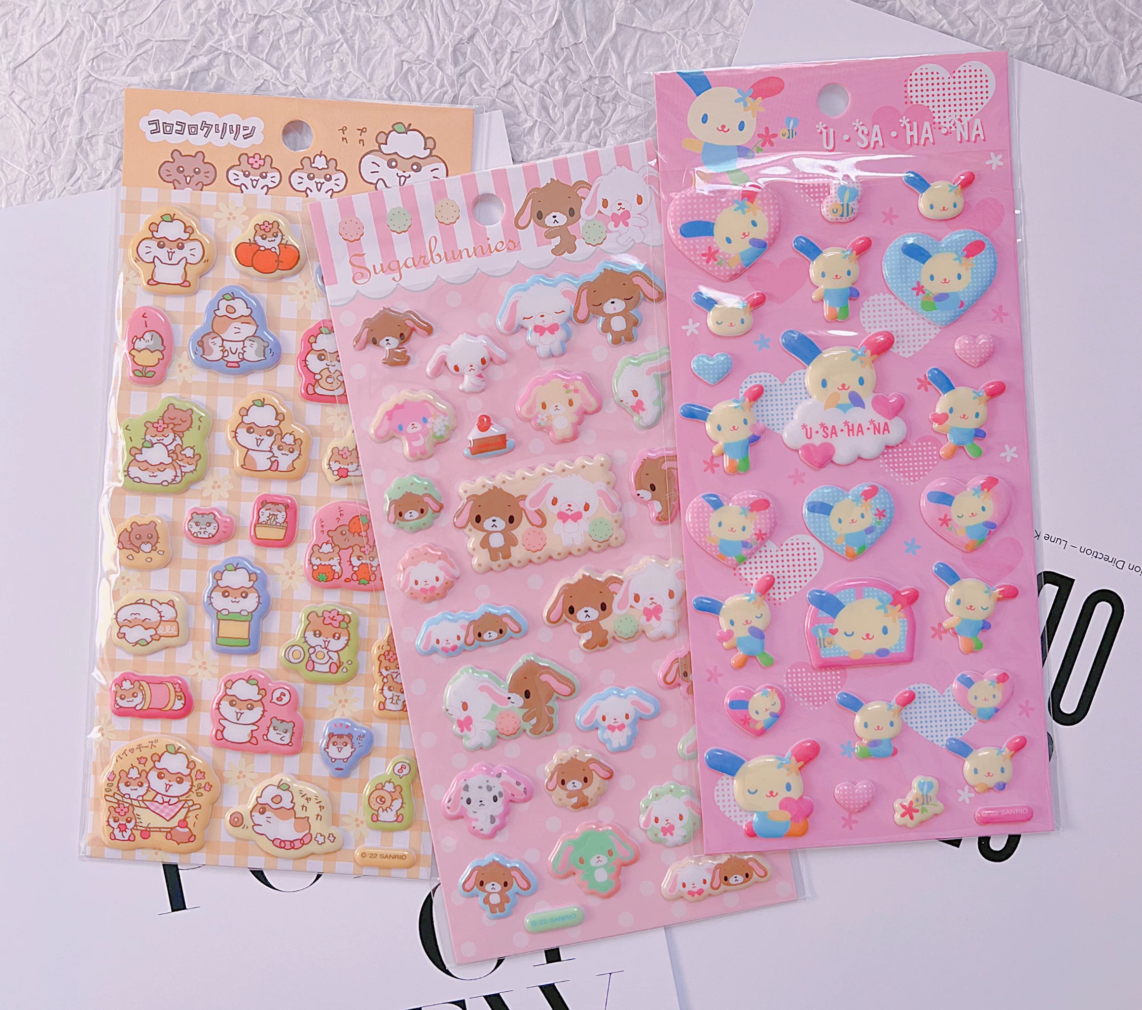 Phone Accessories Diy - New Sanrio Usahana Sugarbunnies 3D Bubble