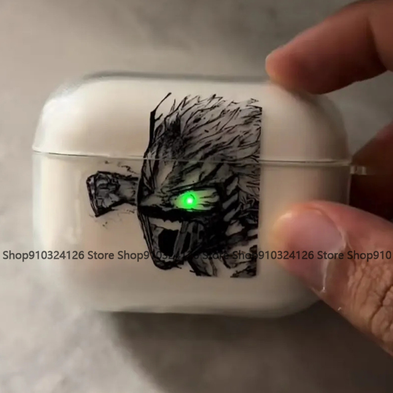 Airpod Case Cover - Japan Anime One-PunchS M-Man Garo Transparent