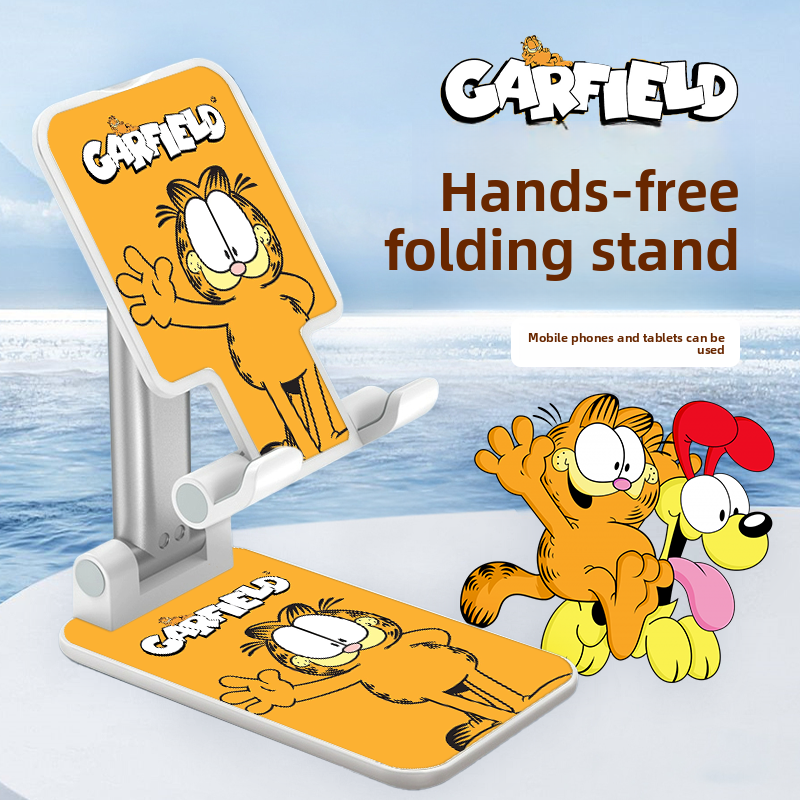 Phone Accessories Crochet - Garfield animation cartoon cute desktop multifunctional