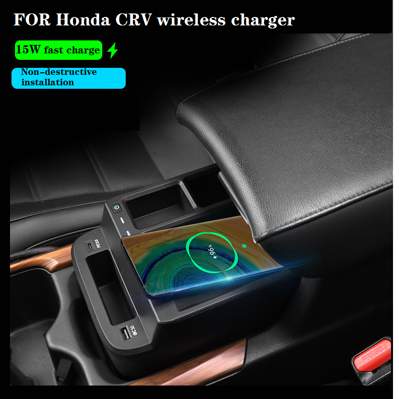 Phone Accessories Crochet - FOR Honda CRV 2017-2021 15W car
