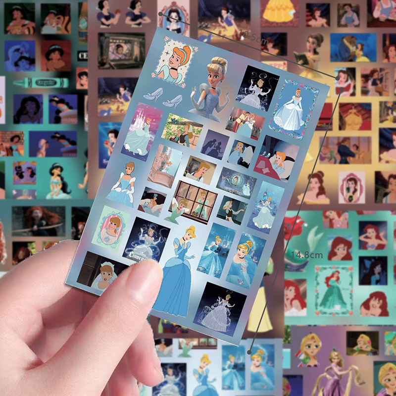 Phone Accessories Diy - Disney Princess Series Die Cut Sticker