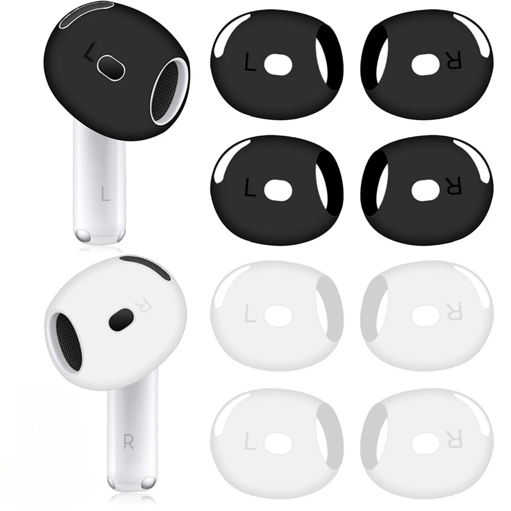 Airpod Case Cover - Anti-Slip Ear Tips Covers for Apple