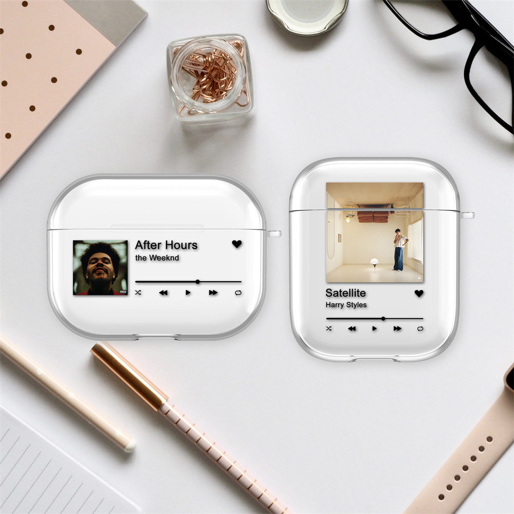 Airpod Case Cover - Custom Song Music Plaque AirPods Case