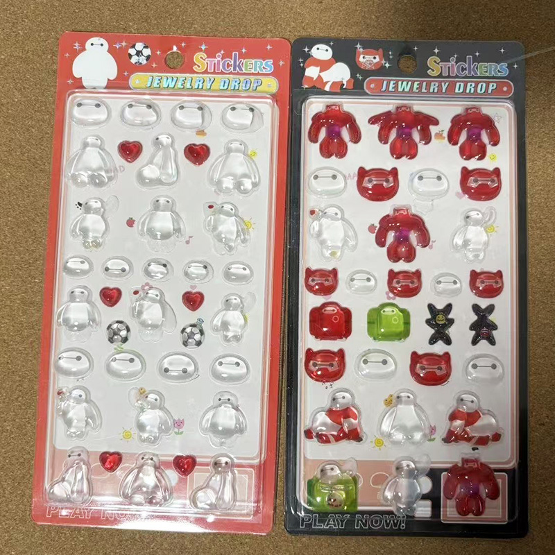 Phone Accessories Diy - 2 Pcs Disney Baymax 3D Relief