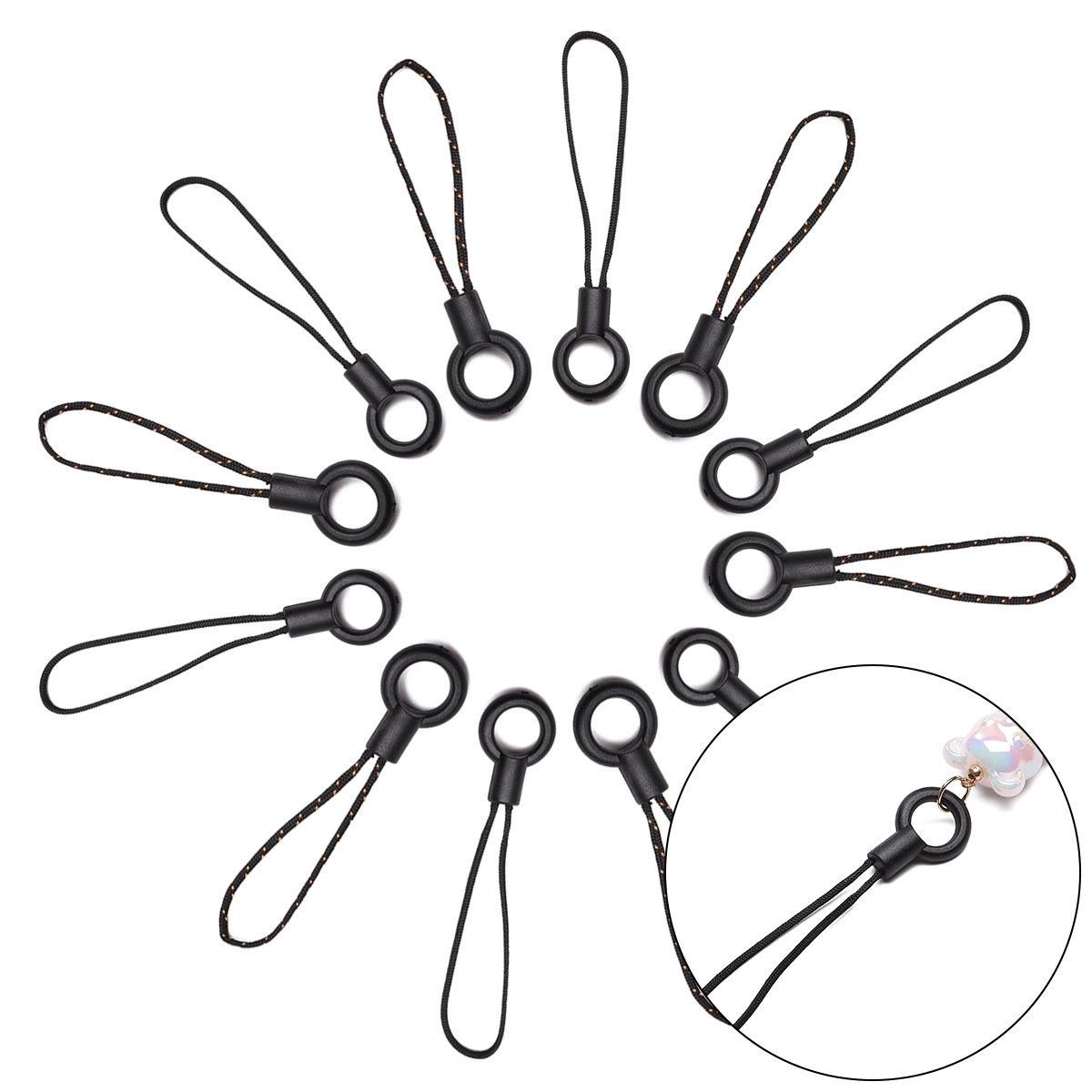 2Pcs 6/7cm Lanyard Cords Keych – Phone Accessories Hanger Bewertung und Preis