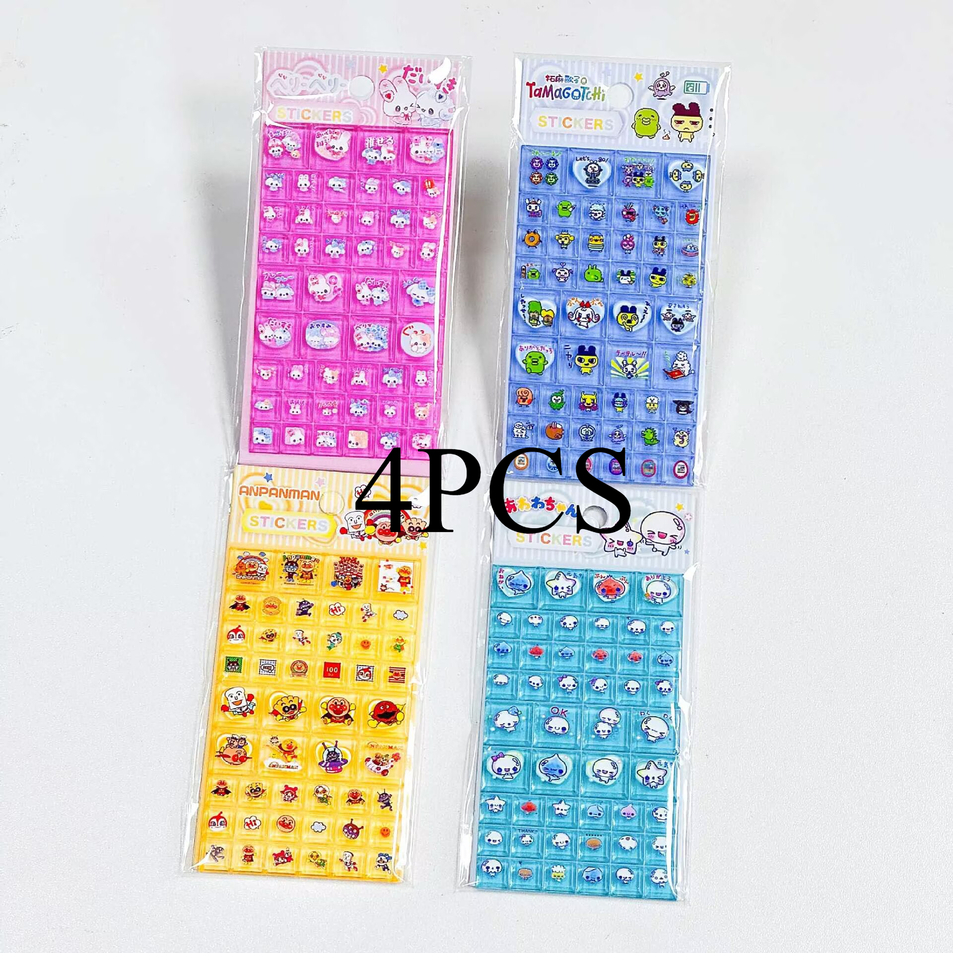 2/4p Solid Square Sticker Diy  – Phone Accessories Toys Bewertung und Preis