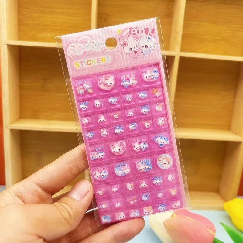 2/4p Solid Square Sticker Diy  – Phone Accessories Toys Bewertung und Preis