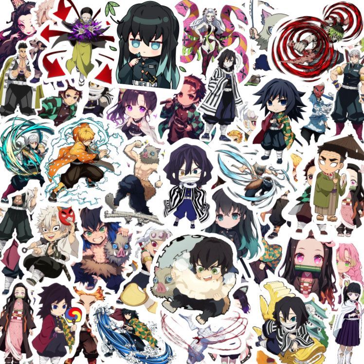 Demon Slayer stickers, cartoon – Phone Accessories Diy Bewertung und Preis
