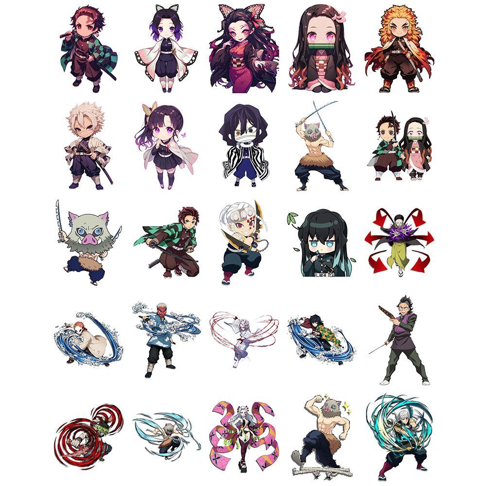 Demon Slayer stickers, cartoon – Phone Accessories Diy Bewertung und Preis
