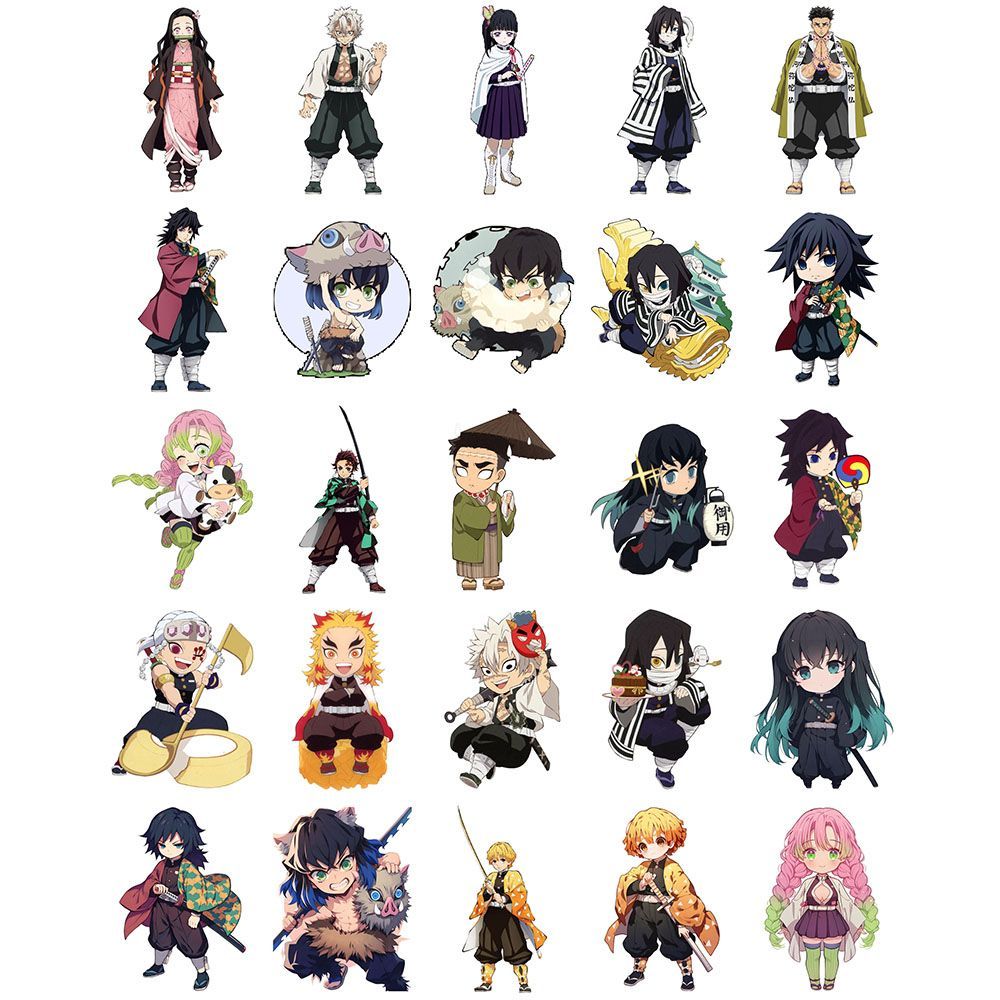 Demon Slayer stickers, cartoon – Phone Accessories Diy Bewertung und Preis