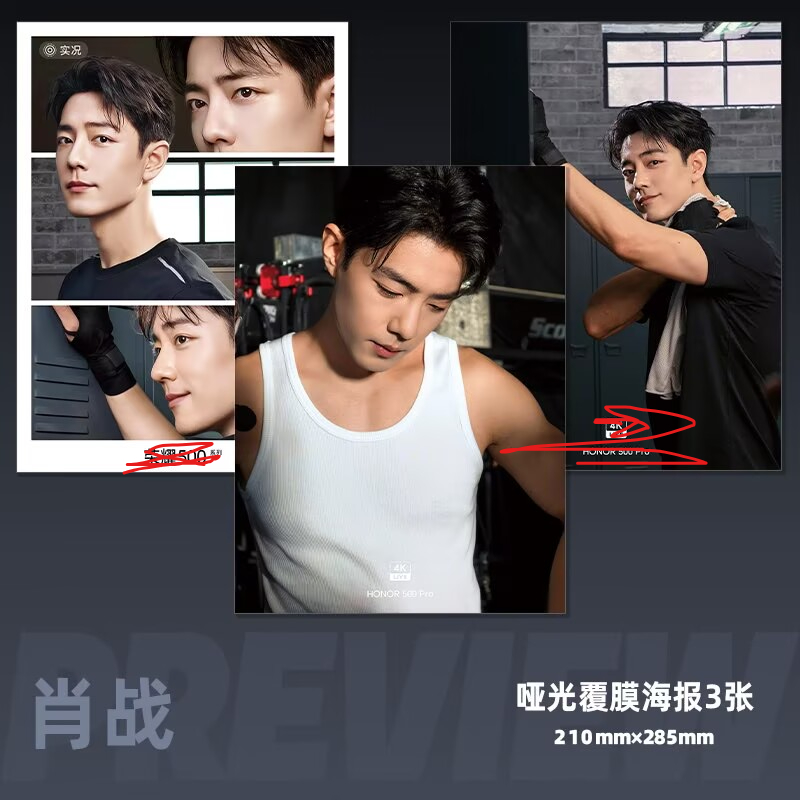 Xiao Zhan's mobile phone endor – Phone Accessories Poster Bewertung und Preis