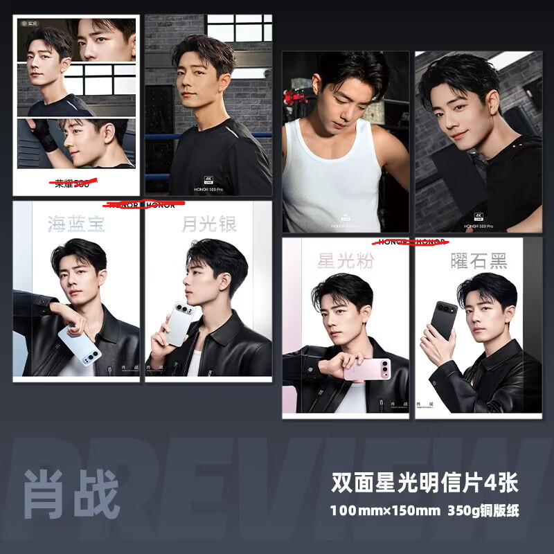 Xiao Zhan's mobile phone endor – Phone Accessories Poster Bewertung und Preis