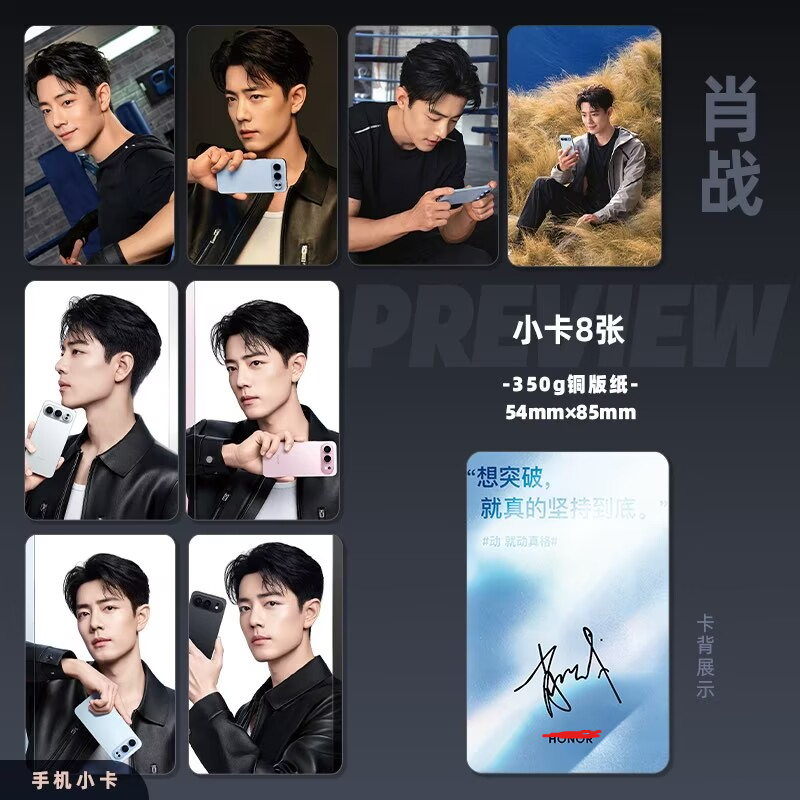 Xiao Zhan's mobile phone endor – Phone Accessories Poster Bewertung und Preis
