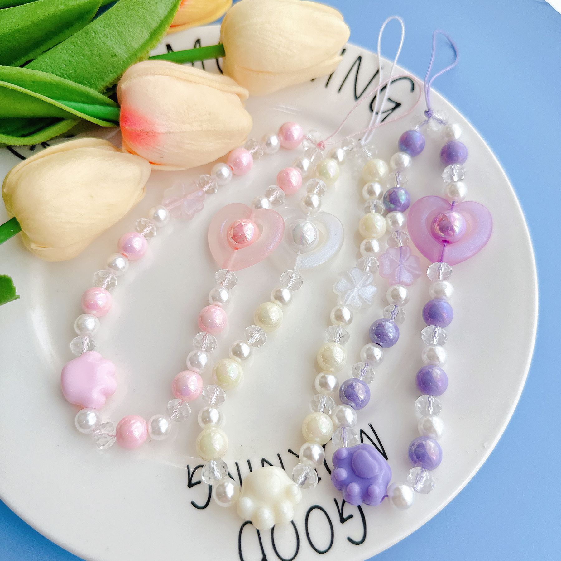 New Fresh Girl Color Matching  – Phone Accessories Hanger Bewertung und Preis