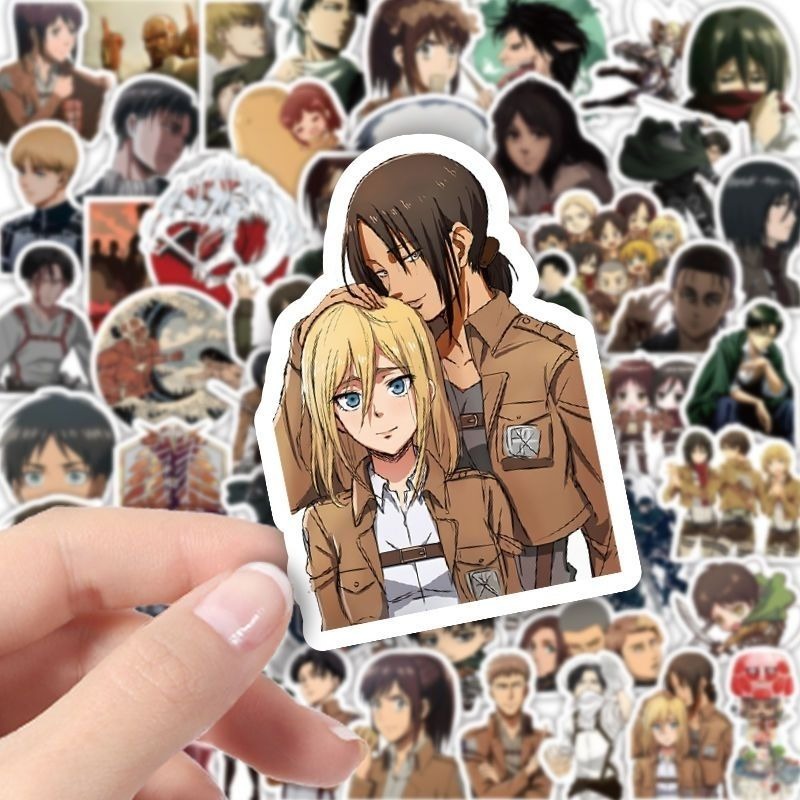 60Pcs Attack on Titan Anime St – Phone Accessories Diy Bewertung und Preis