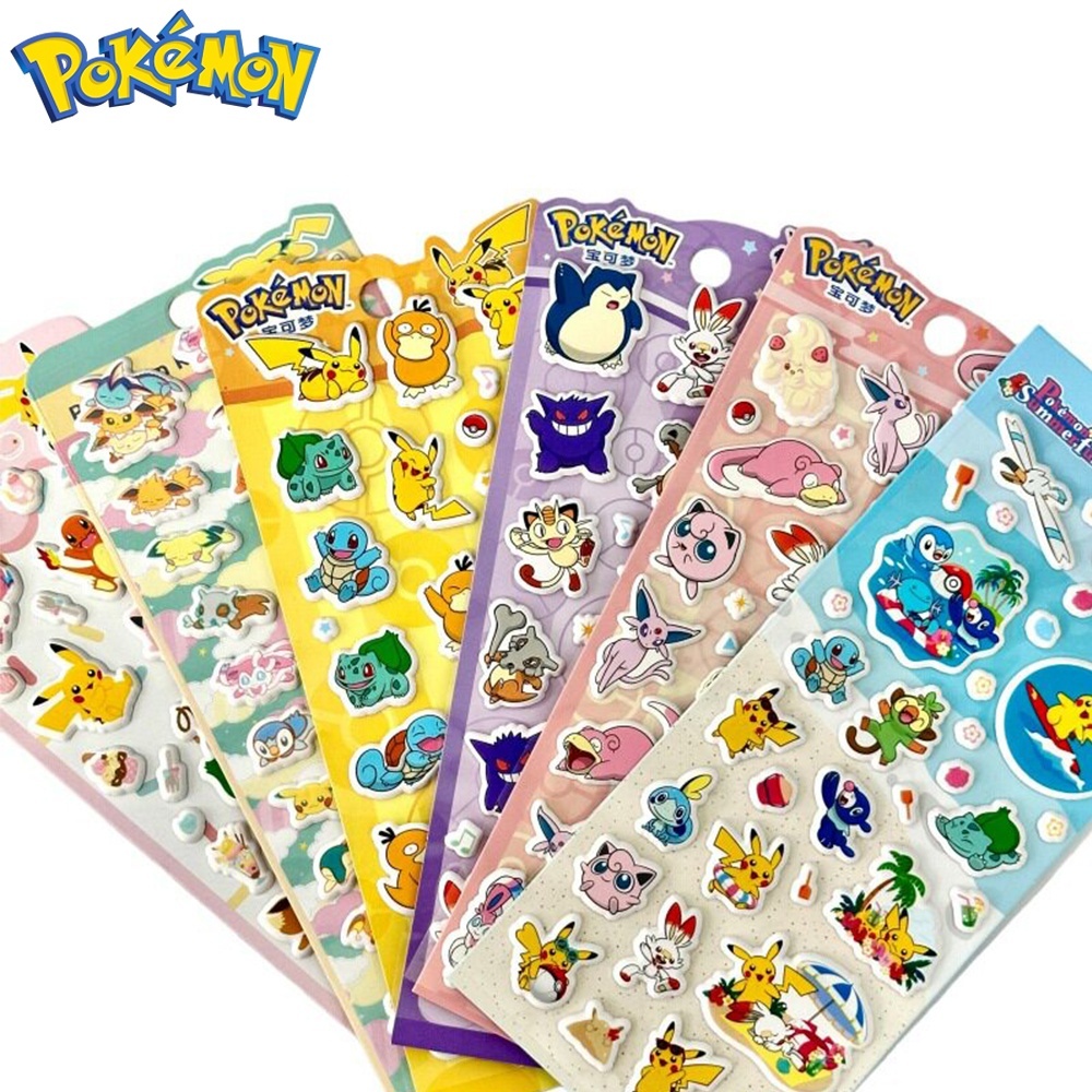 Authentic Pokémon Foam Sticker – Phone Accessories Toys Bewertung und Preis