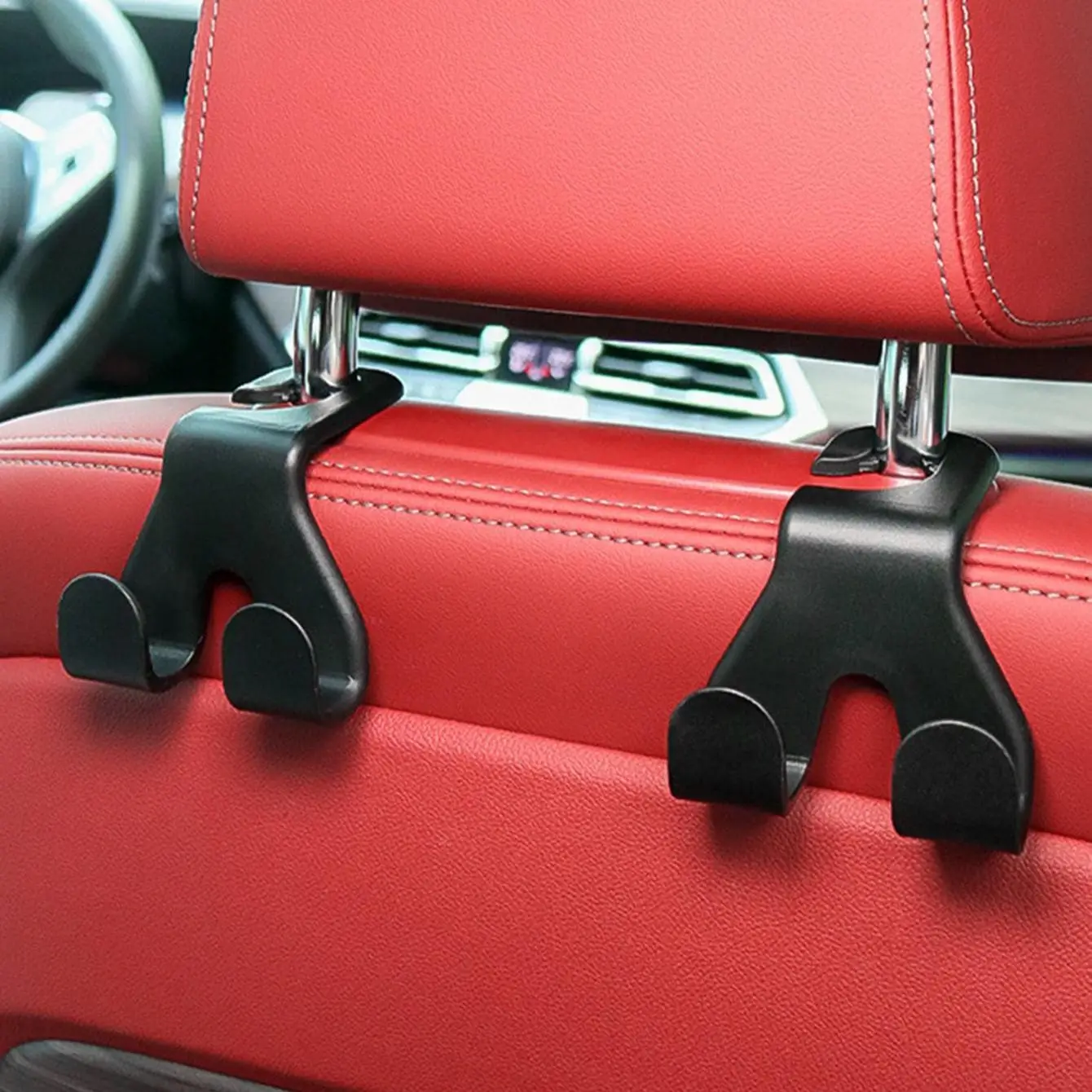 2PCS Car Headrest Hooks, Auto  – Phone Accessories Hanger Bewertung und Preis
