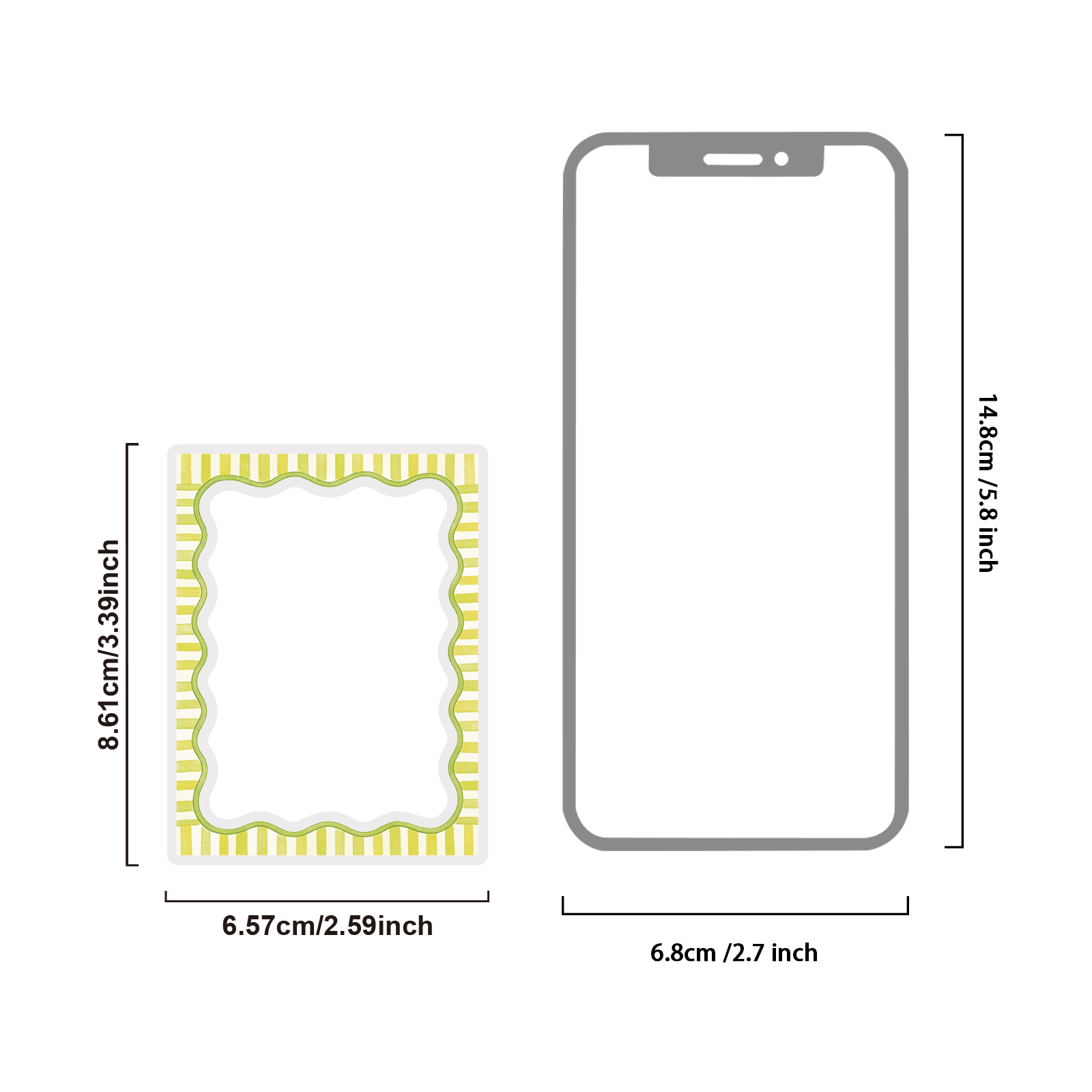 Etori Life Fresh Green Border  – Phone Accessories Poster Bewertung und Preis