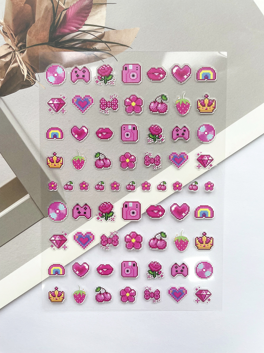 1pcs Cute Leopard Print Bowkno – Phone Accessories Poster Bewertung und Preis