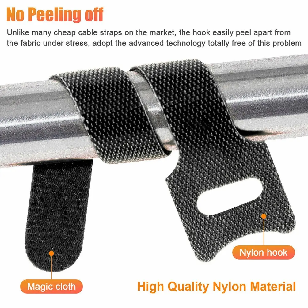 10/30/50Pcs Reusable Cable Tie – Phone Accessories Hanger Bewertung und Preis