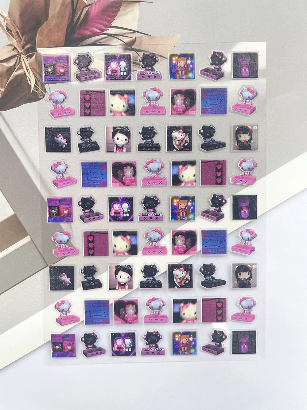 Mini Pvc Cute Pink Pixel Art S – Phone Accessories Poster Bewertung und Preis