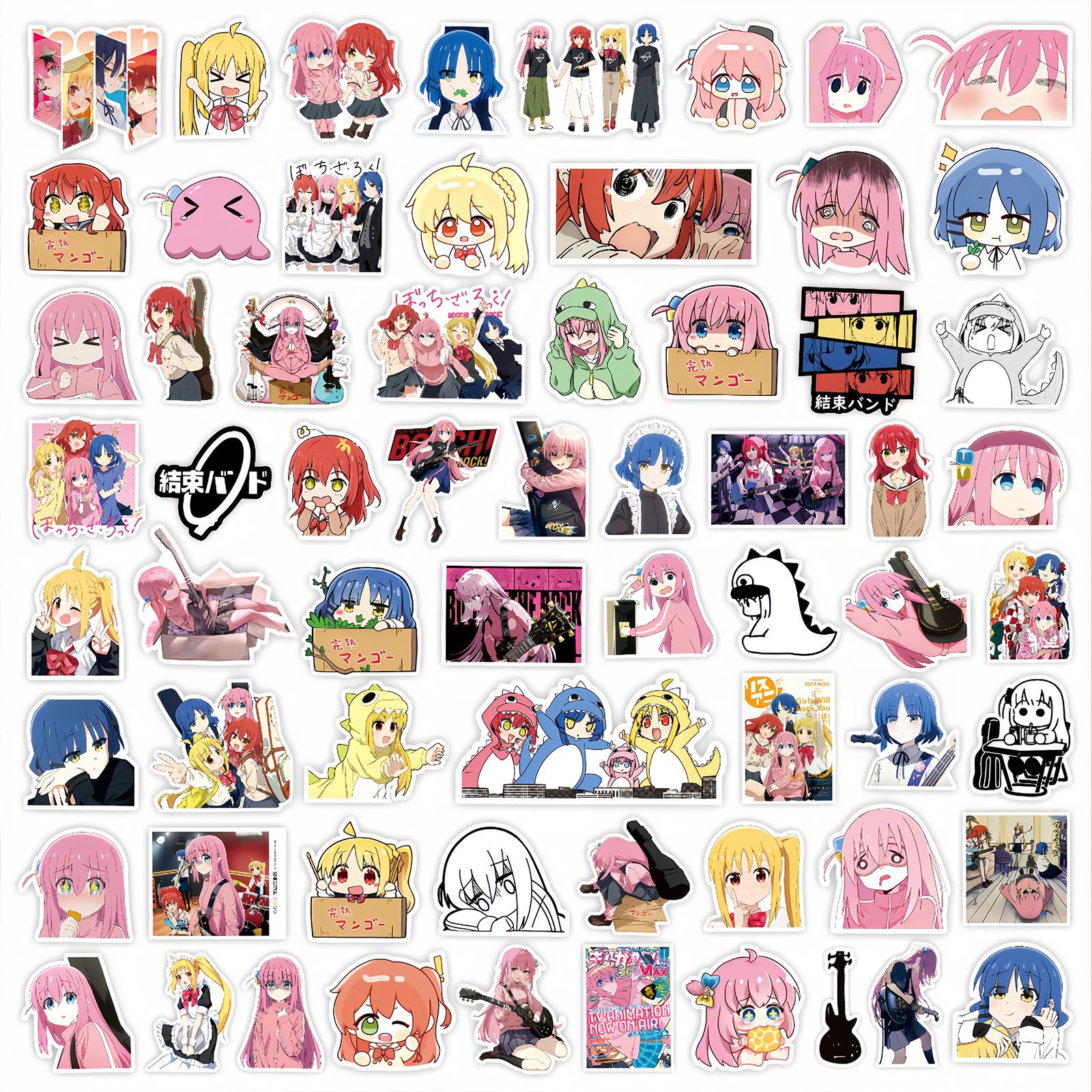 50Pcs Anime BOCCHI THE ROCK! S – Phone Accessories Diy Bewertung und Preis