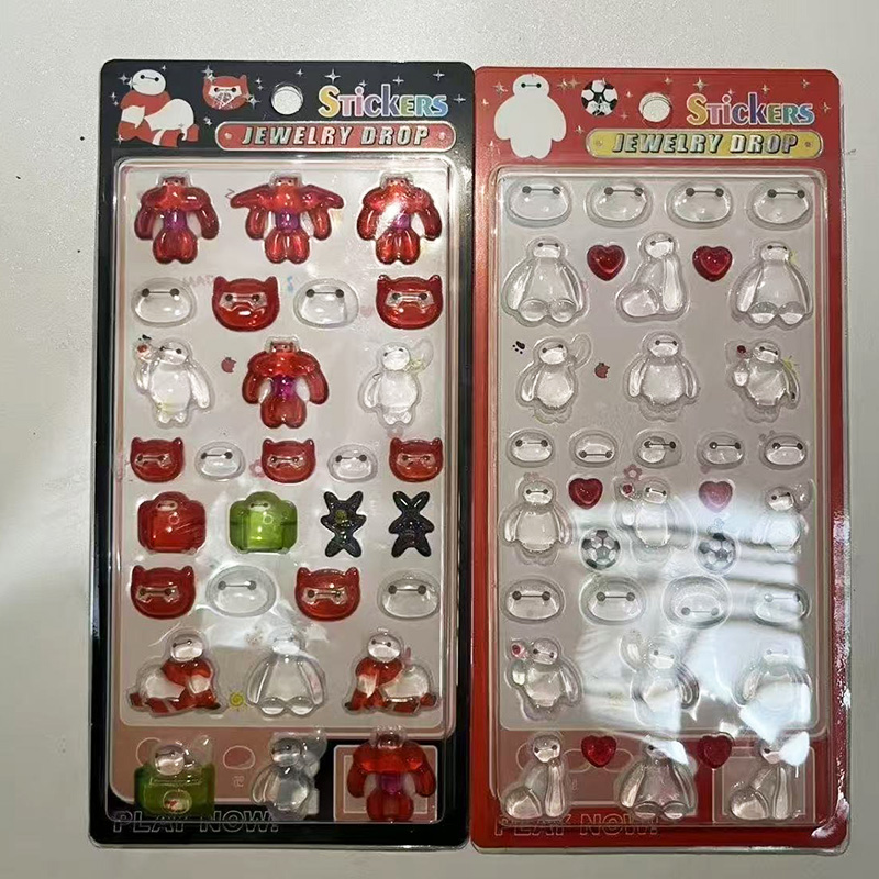 2 Pcs Disney Baymax 3D Relief  – Phone Accessories Diy Bewertung und Preis