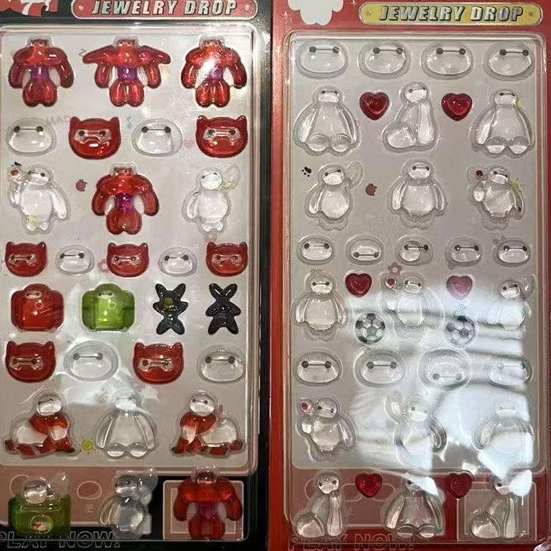 2 Pcs Disney Baymax 3D Relief  – Phone Accessories Diy Bewertung und Preis